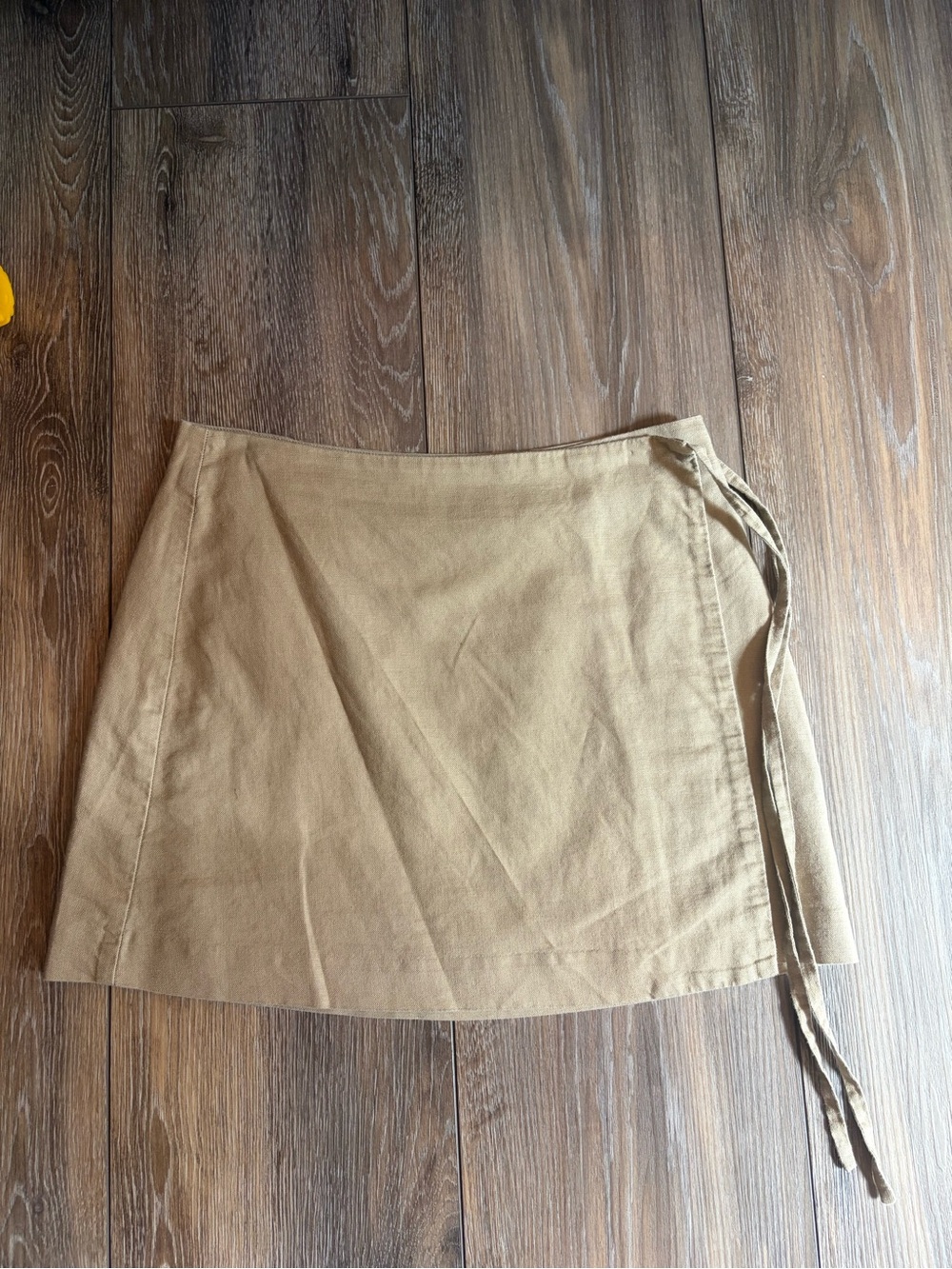 GAP Khaki Wrap A-Line Skirt